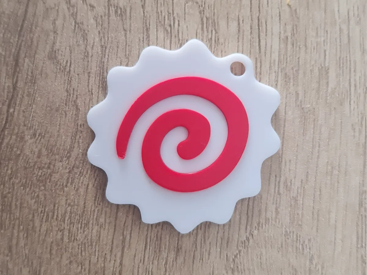 Narutomaki brelock - Signs & Logos, in stock in India