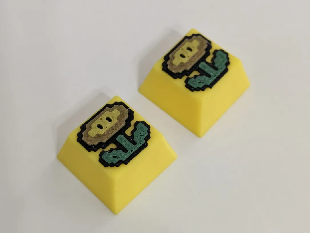Flower keycap 8bit vintage style - Other Toys & Games, in stock in India