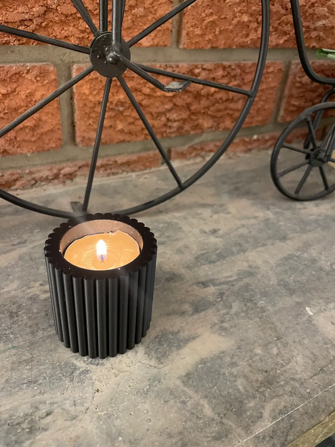 Candle tea light holder 40mm/55mm/70mm(reversible), photo 2 of 3 - Candle tea light holder 40mm/55mm/70mm(reversible) Household