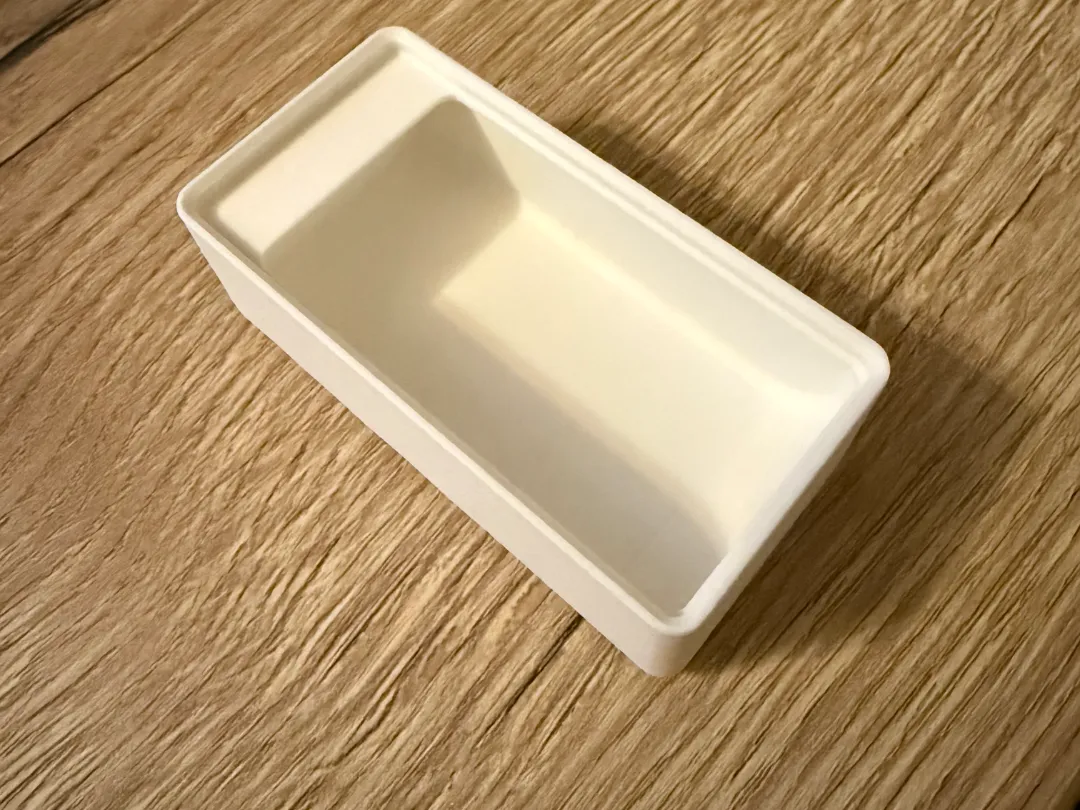 Gridfinity bin 2x1 4u with lid