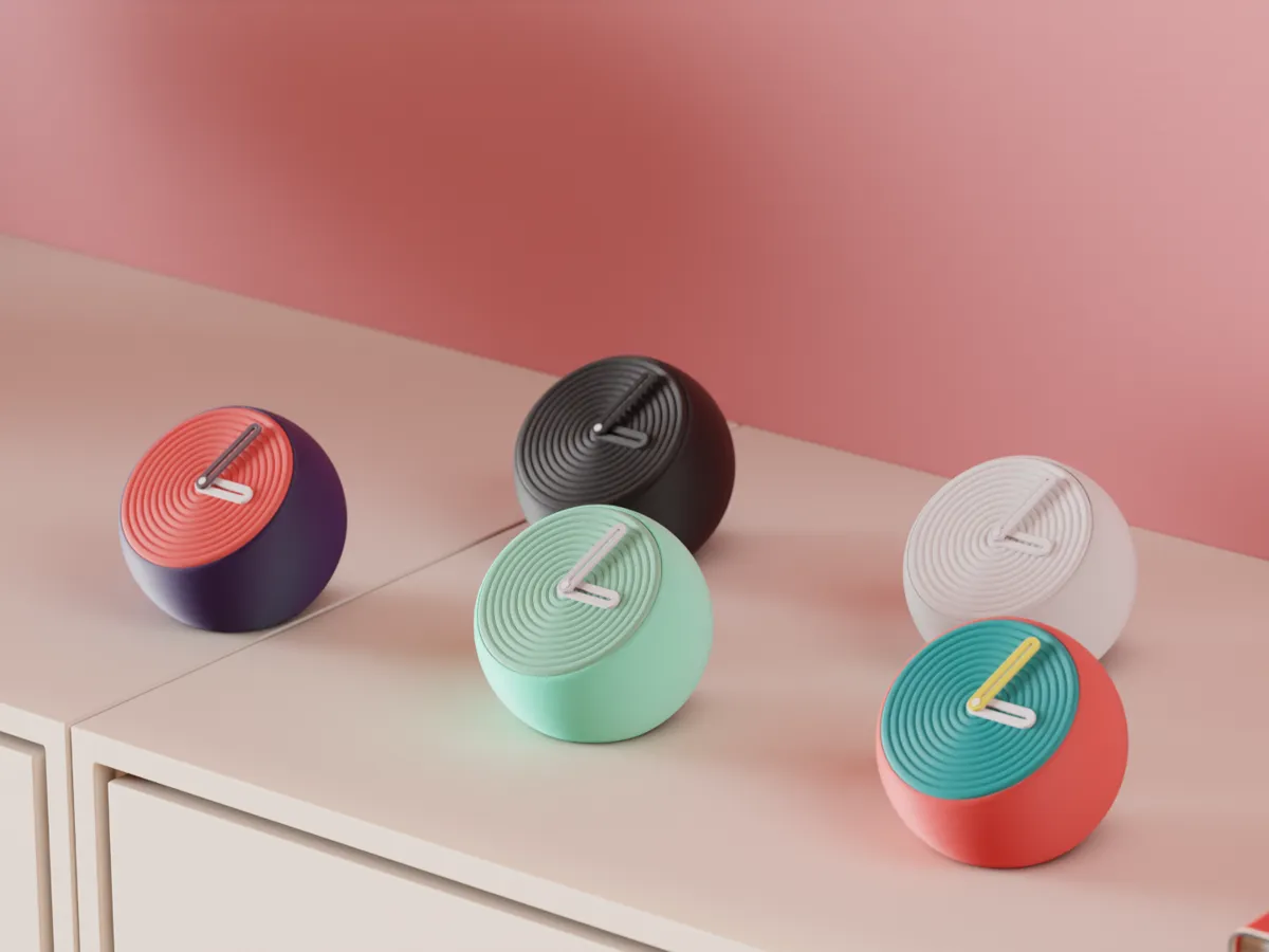 Desktop Clock. Spherical Modular Clock Kit
