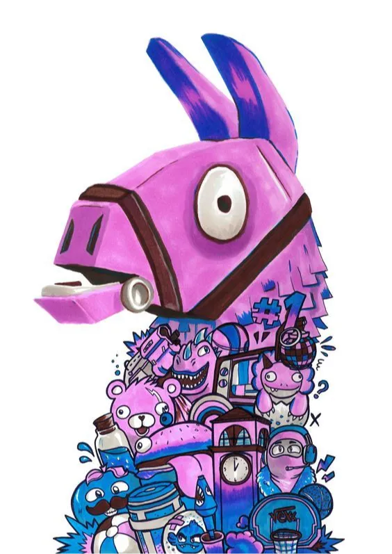 Lama fortnite ( et plein de ref ) - Fortnite Skins & Characters, in stock in India