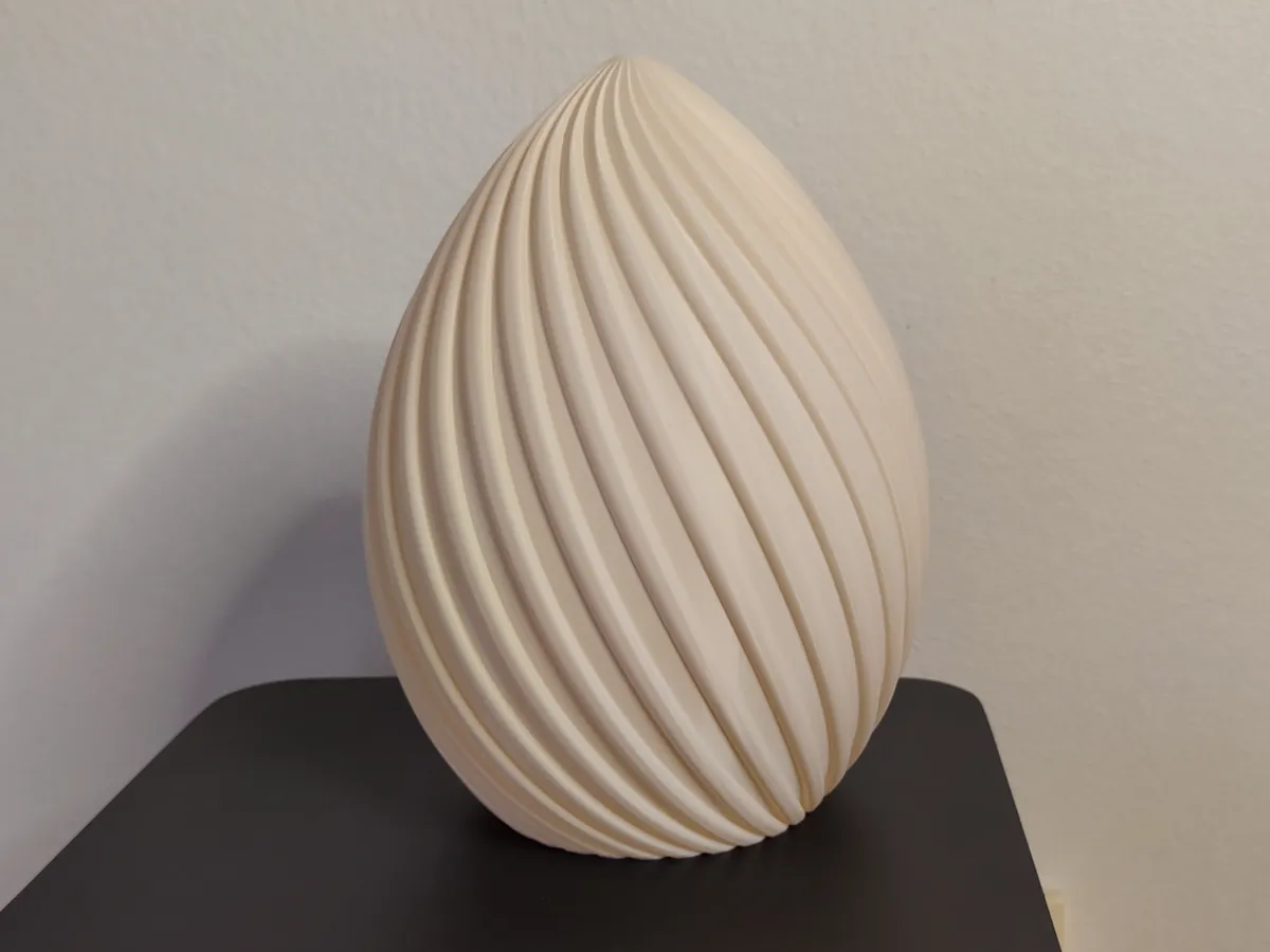 Table Lamp Egg Spiral Led Lamp Kit 001, photo 2 of 4 - Table Lamp Egg Spiral Led Lamp Kit 001 Household