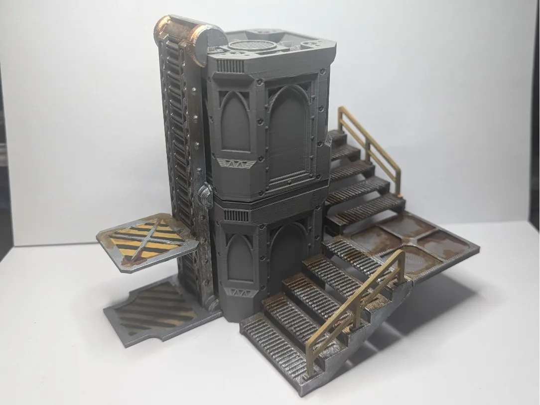 Hive City - Lifts, Stairs, and Platforms