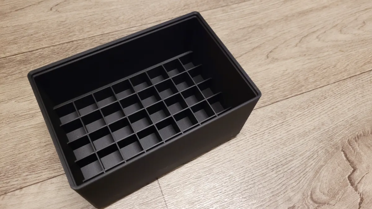 Gridfinity 3x2 Battery box AA stackable, photo 3 of 4 - Gridfinity 3x2 Battery box AA stackable Storage & Organisation