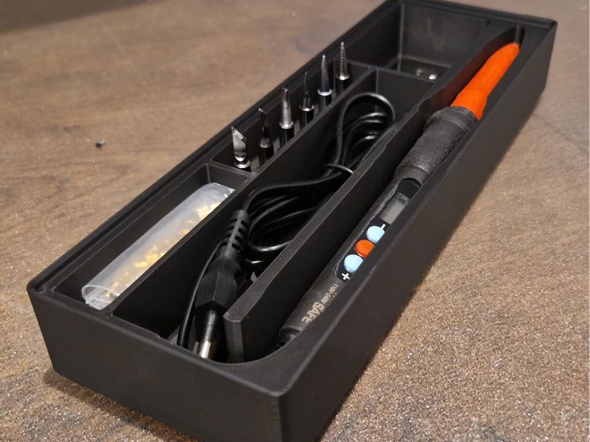 Gridfinity Soldering Iron (thread insert iron)