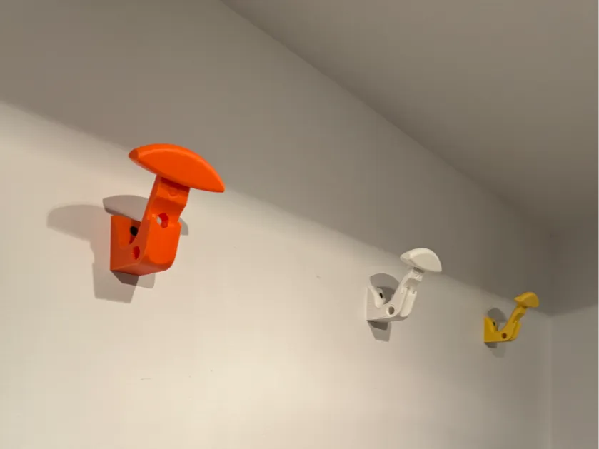 Motorcycle helmet hook