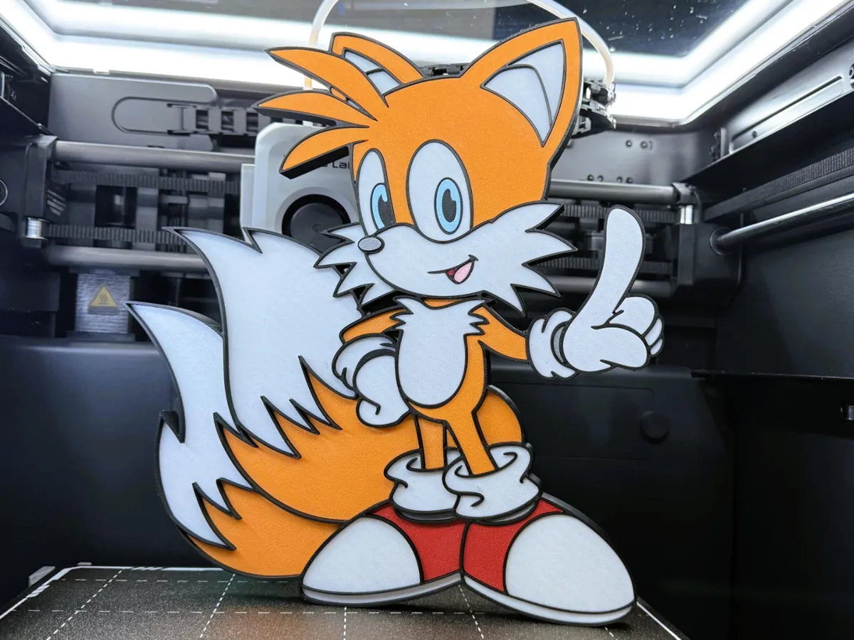 Tails Wall Art