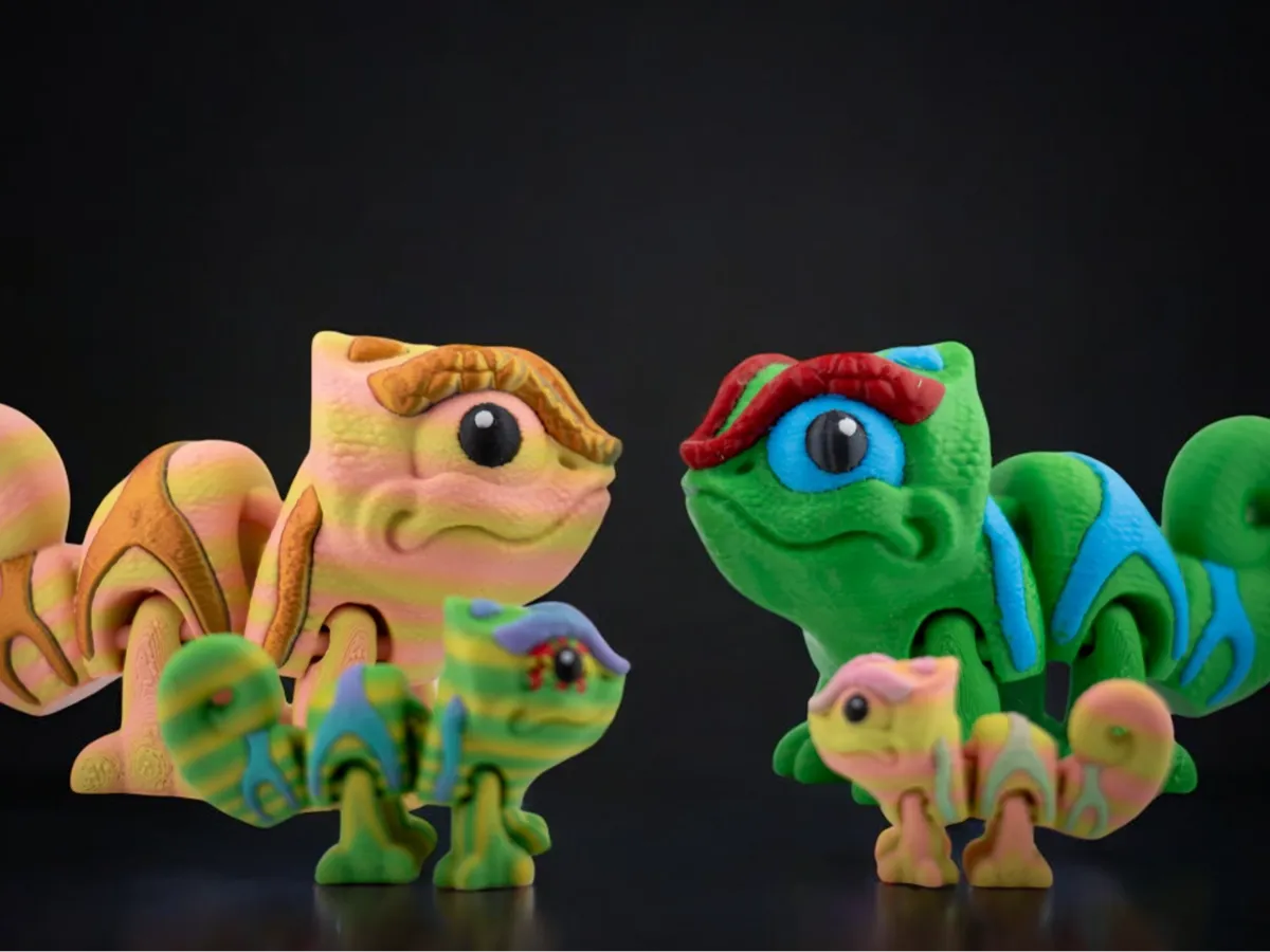 Chibi Panther Chameleon
