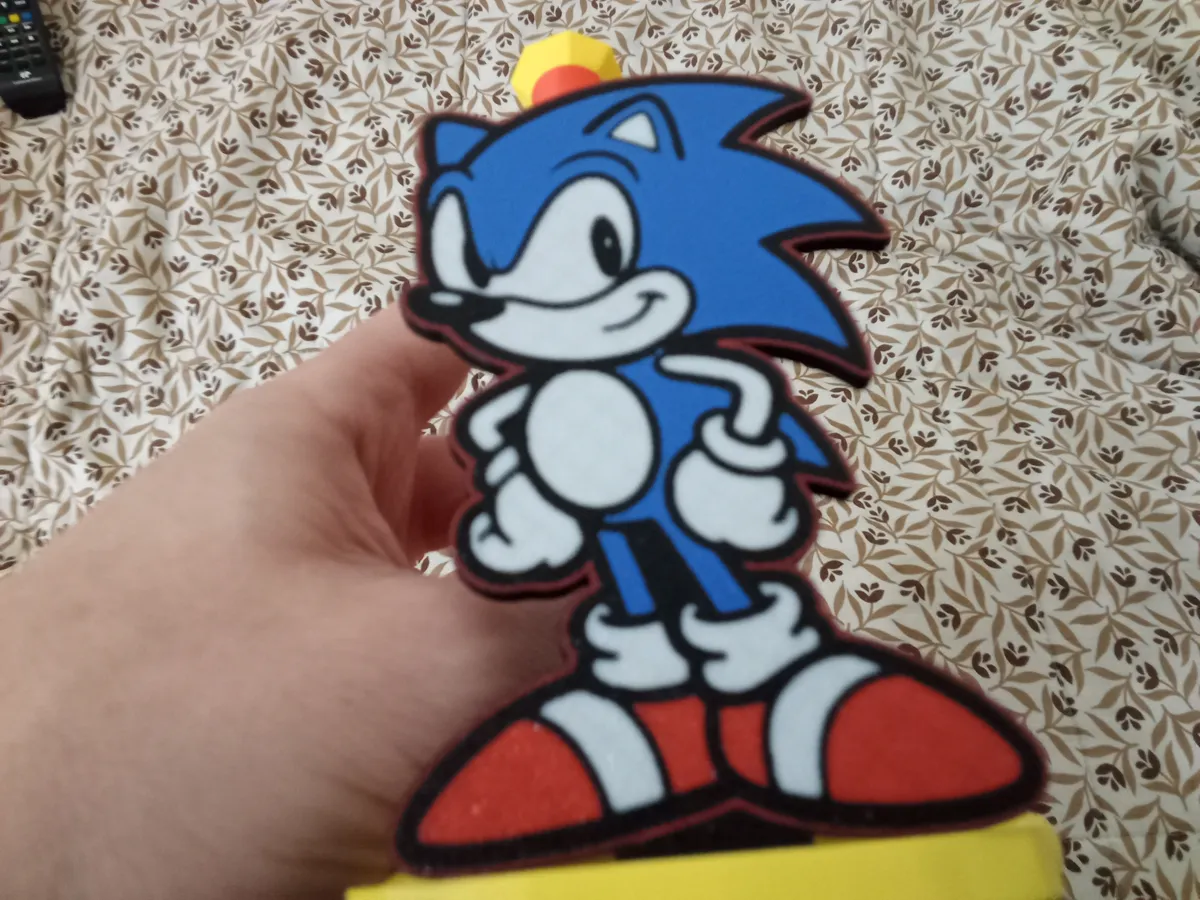 Mario & Sonic Paper Towel Holder, photo 4 of 4 - Mario & Sonic Paper Towel Holder Kitchen & Dining