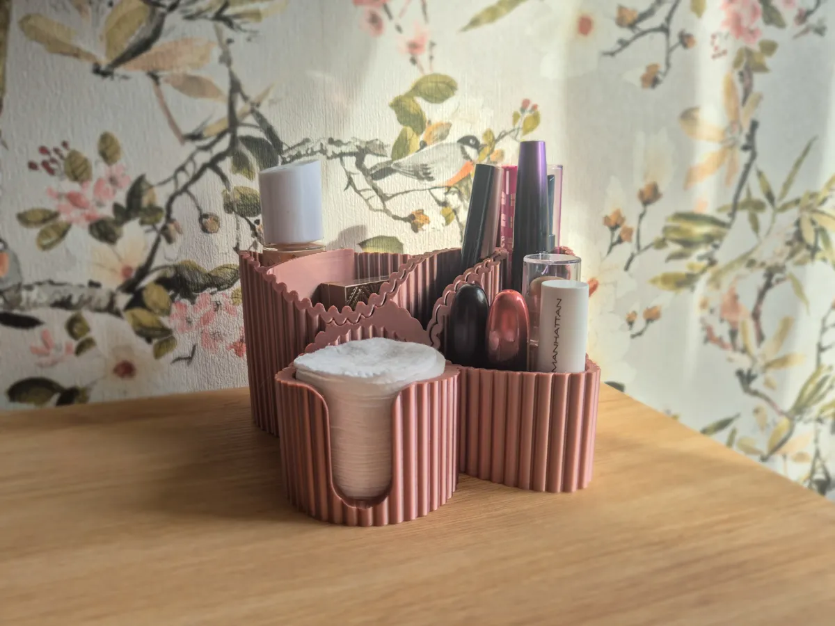 The Fluted Makeup Organizer - Modular System