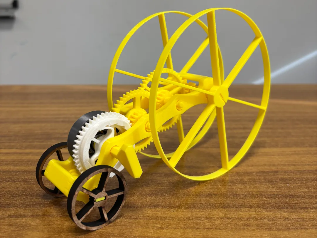 Mechanical car spring