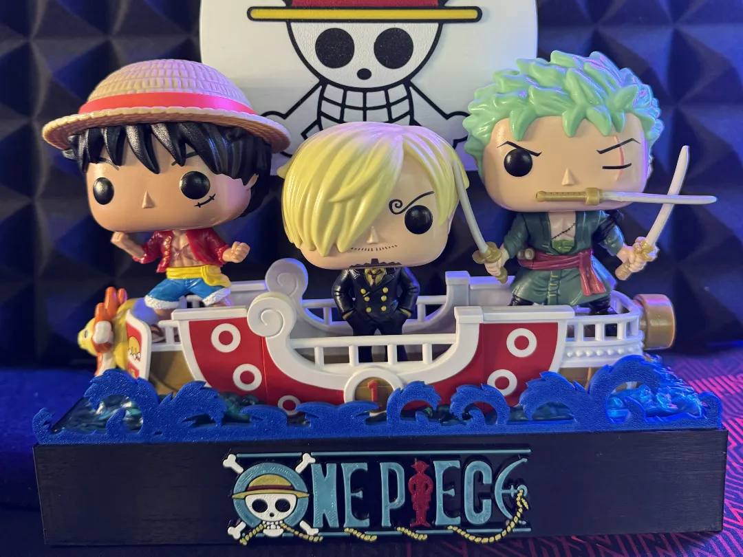 ESPOSITORE ONE PIECE FUNKO KINDER VERSIONE DELUXE