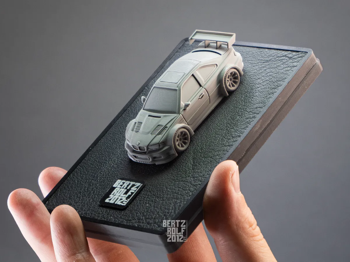 BMW e46 GTR Kit Card, photo 3 of 4 - BMW e46 GTR Kit Card Toys & Games