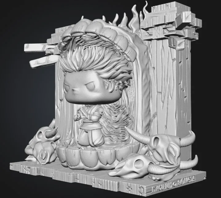 Sukuna, Jujutsu Kaisen Funko Pop Style, photo 4 of 4 - Sukuna, Jujutsu Kaisen Funko Pop Style Figurines & Collectibles