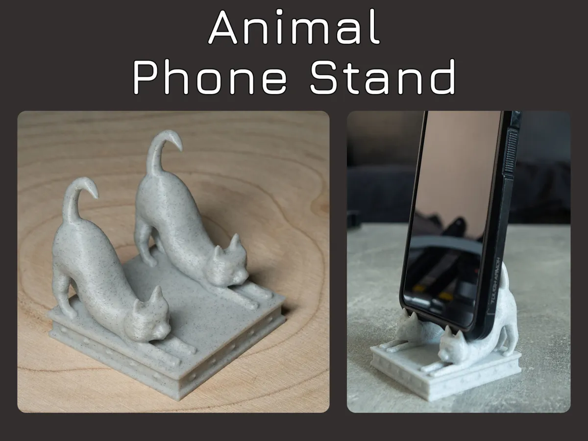 Animal Phone Stand Desk Decor - Decor, in stock in India