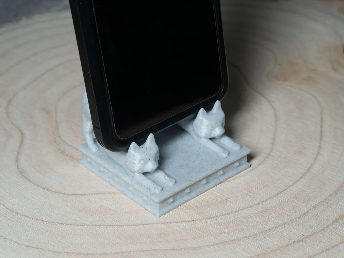 Animal Phone Stand Desk Decor, photo 4 of 4 - Animal Phone Stand Desk Decor Household