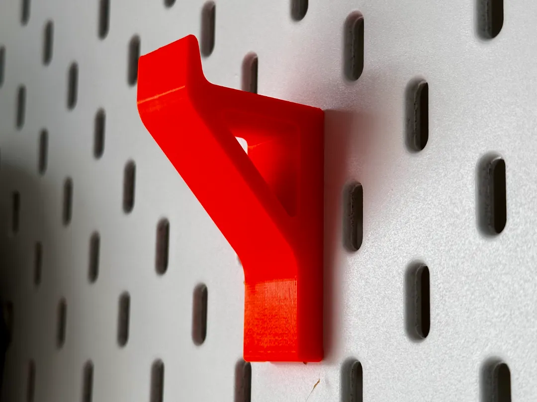 Skadis bicycle helmet hook