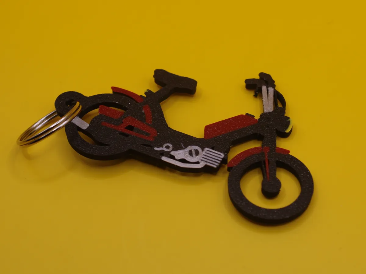 Motorcycle keychain babetta 210 - moped tuning - Motorcycle Keychains, in stock