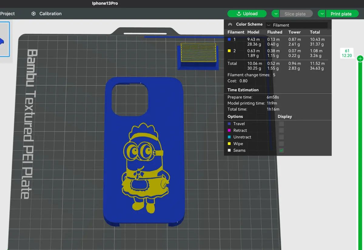 Iphone13Pro-Minion Case, photo 2 of 4 - Iphone13Pro-Minion Case Fashion