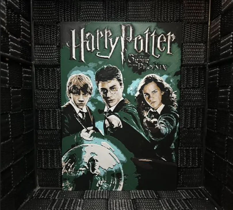 Hueforge Movie Poster -Harry Potter Order Phoenix - Movie & TV Photo Art, in stock