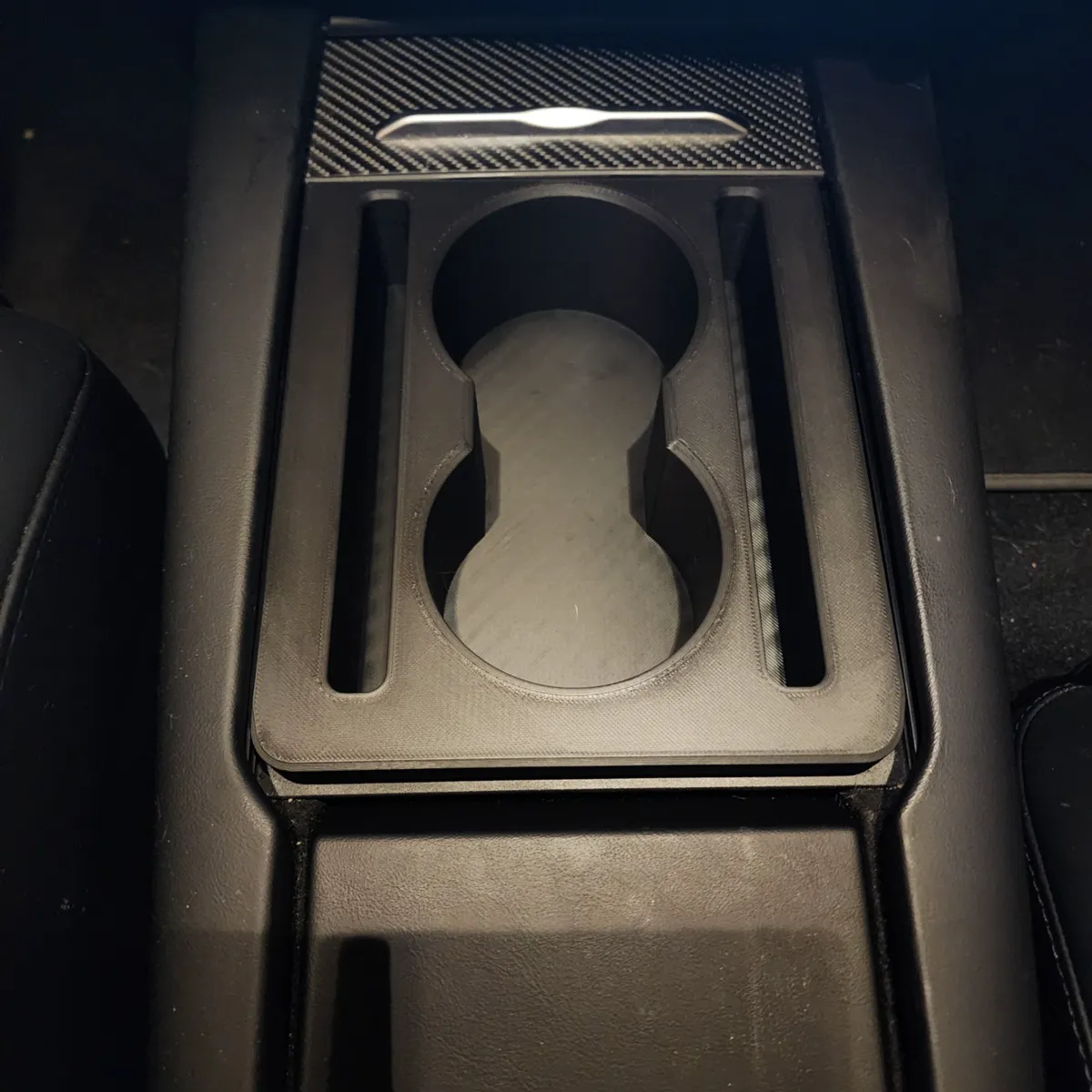 Tesla Model S Center Console Cup Holder Organizer, photo 3 of 4 - Tesla Model S Center Console Cup Holder Organizer Car & Vehicle