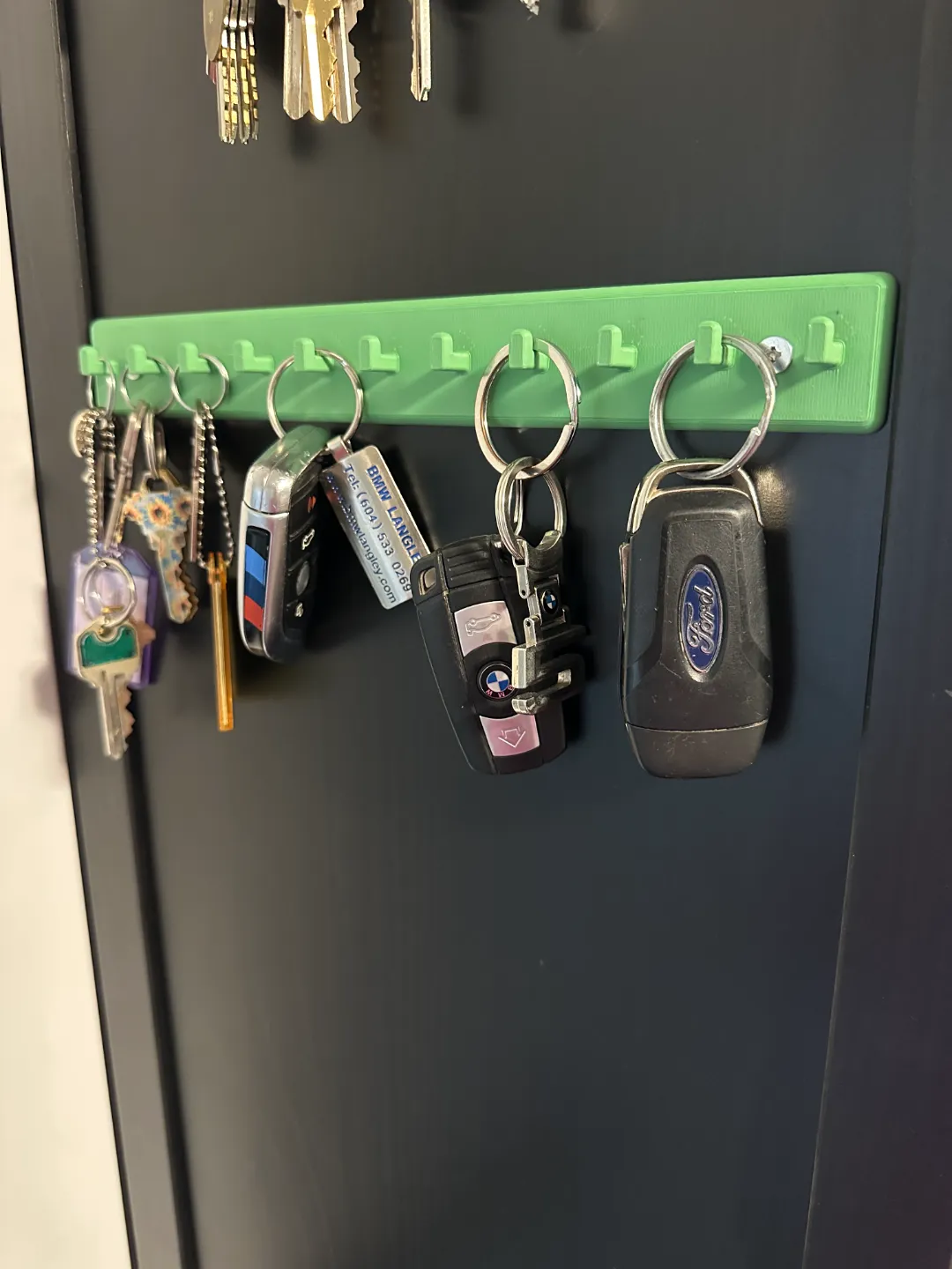 Slim and Stylish key organizer hooks, photo 2 of 4 - Slim and Stylish key organizer hooks Storage & Organisation