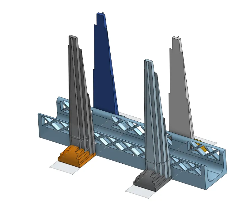 Golden Gate Bridge Laptop Stand, photo 2 of 2 - Golden Gate Bridge Laptop Stand Tools