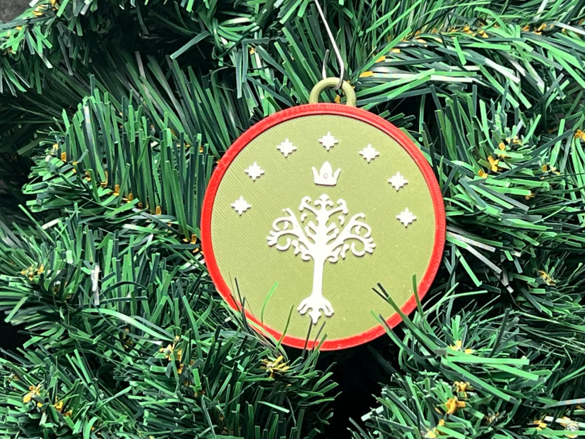 A White Tree on Christmas | A Gondorian Ornament