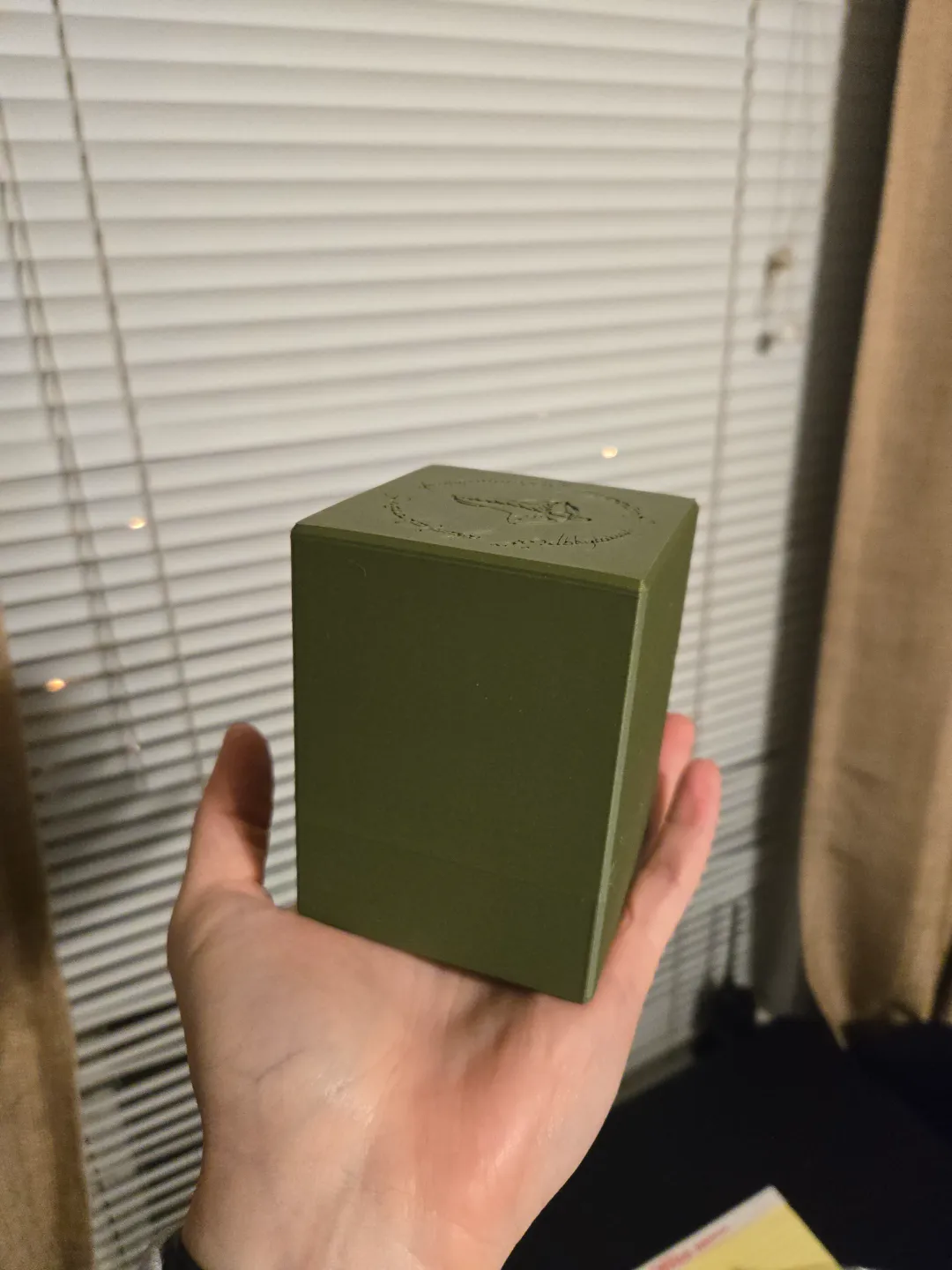 Leaves of Lorien Commander Deck Box, photo 3 of 4 - Leaves of Lorien Commander Deck Box Hobby & DIY