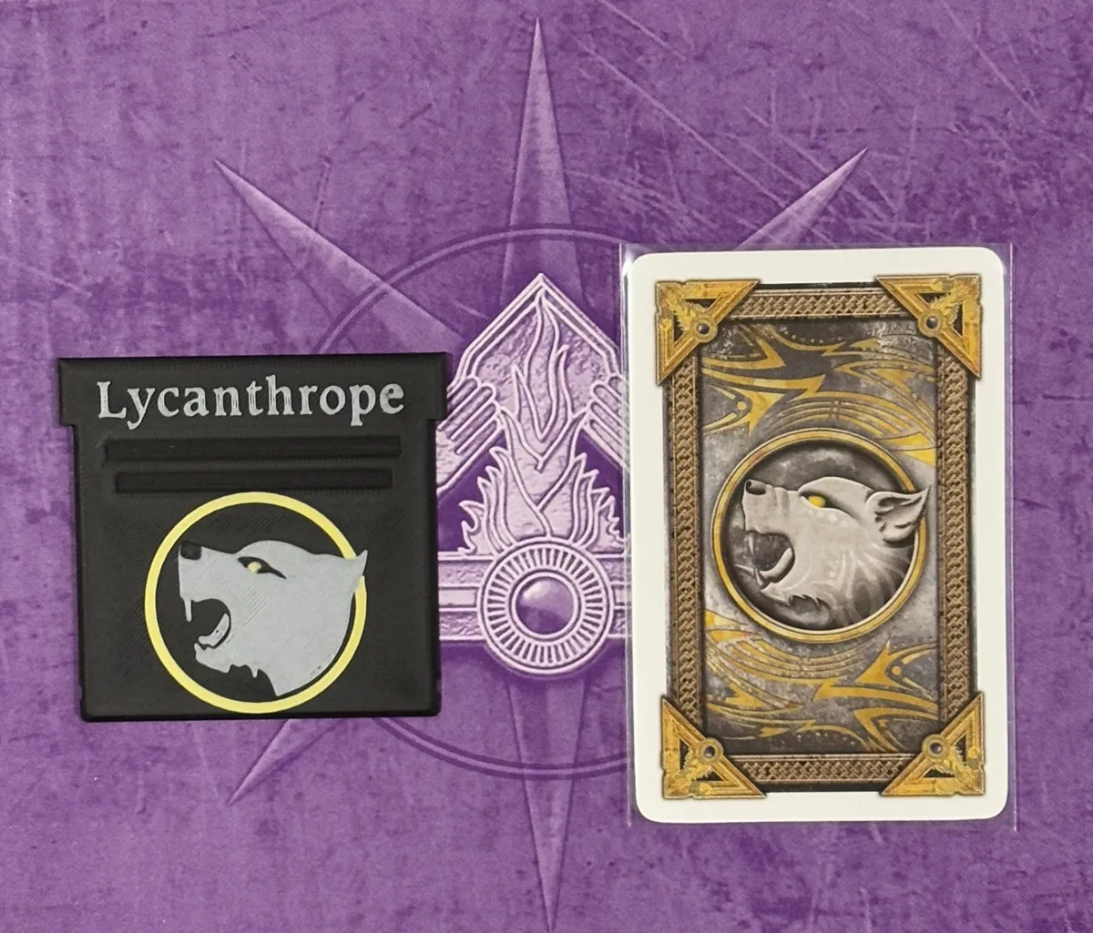 Lycanthrope Deck Box Talisman Revised 4th Edition, photo 3 of 4 - Lycanthrope Deck Box Talisman Revised 4th Edition Board Games & Tabletop