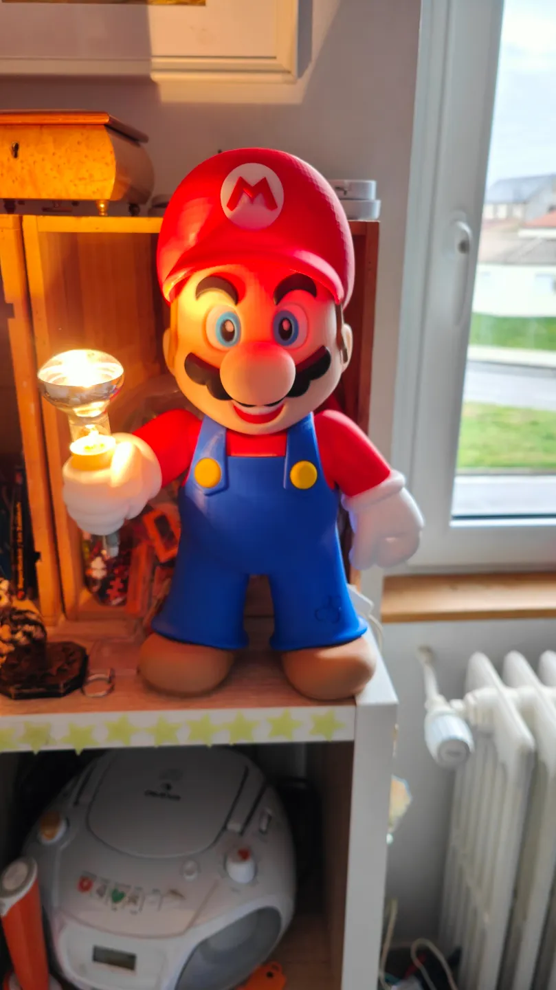 Lampe SUPER MARIO +30cm, photo 3 of 3 - Lampe SUPER MARIO +30cm Figurines & Collectibles