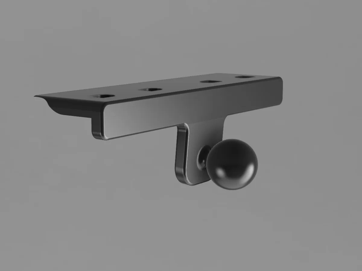 Car CD Slot Ball Mount for CarPlay