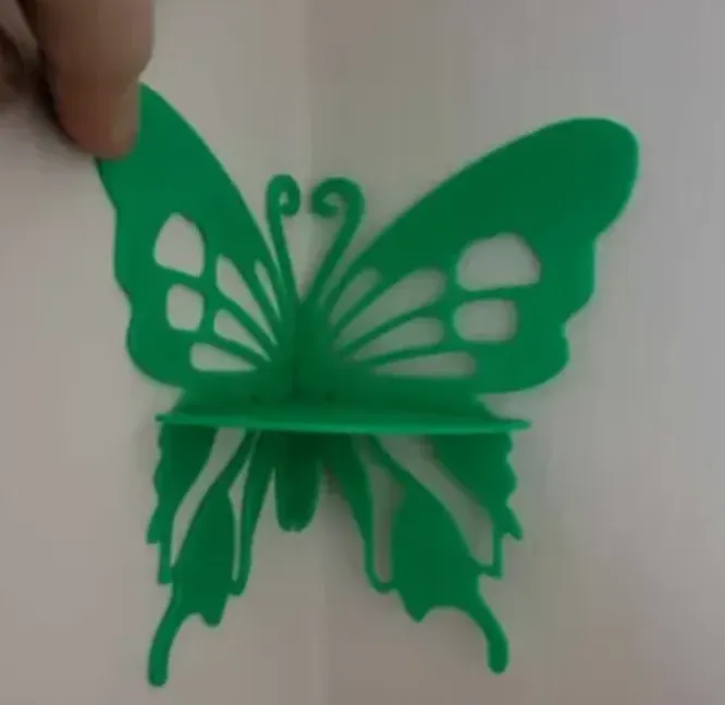 Butterfly on the wall with a shelf, photo 2 of 2 - Butterfly on the wall with a shelf Storage & Organisation