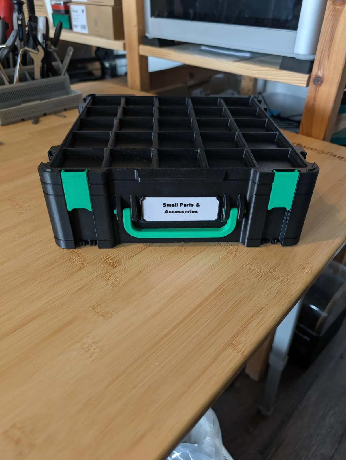5x5 Gridfinity Box, photo 3 of 4 - 5x5 Gridfinity Box Storage & Organisation