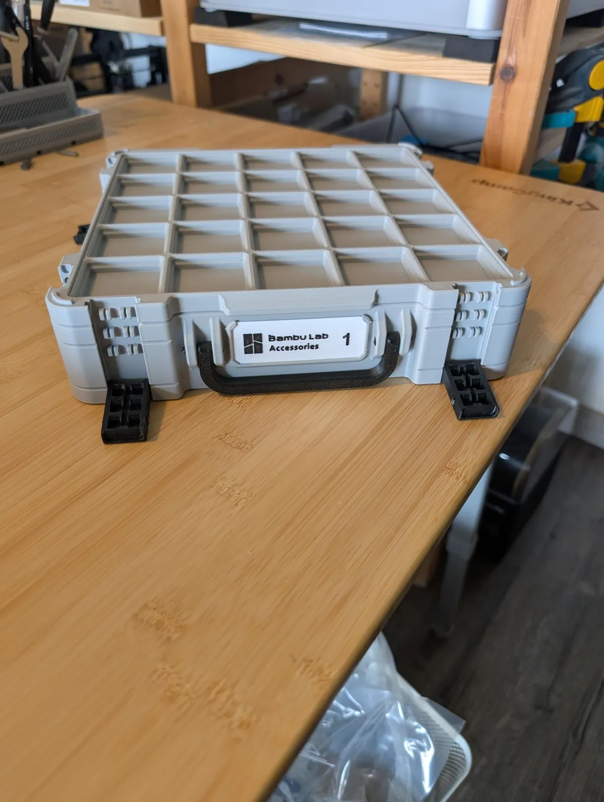 5x5 Gridfinity Box, photo 4 of 4 - 5x5 Gridfinity Box Storage & Organisation