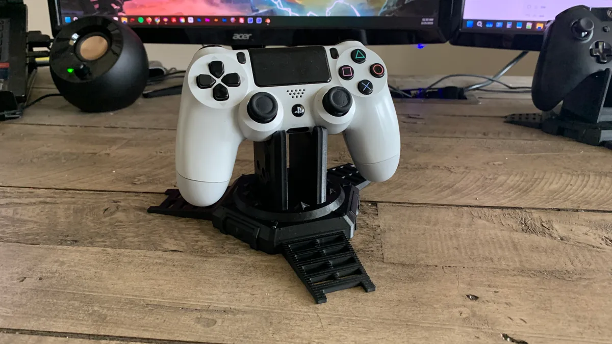 Helldivers 2 Themed Controller stand, photo 3 of 4 - Helldivers 2 Themed Controller stand Props & Cosplays