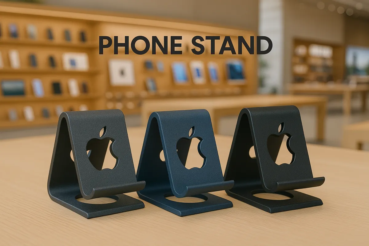 Apple Inspired Phone and Tablet Stand, photo 4 of 4 - Apple Inspired Phone and Tablet Stand Mobile & Device Accessories