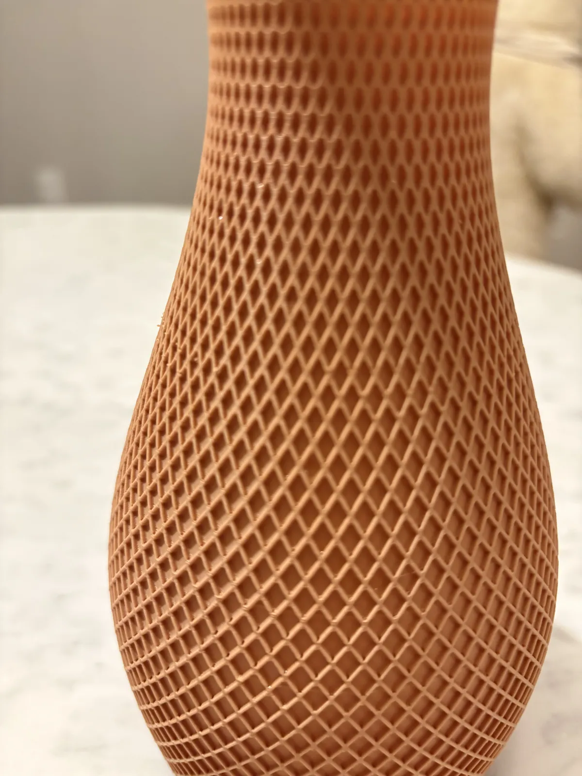 Diamond Patterned Vase, photo 3 of 4 - Diamond Patterned Vase Home Decor Items