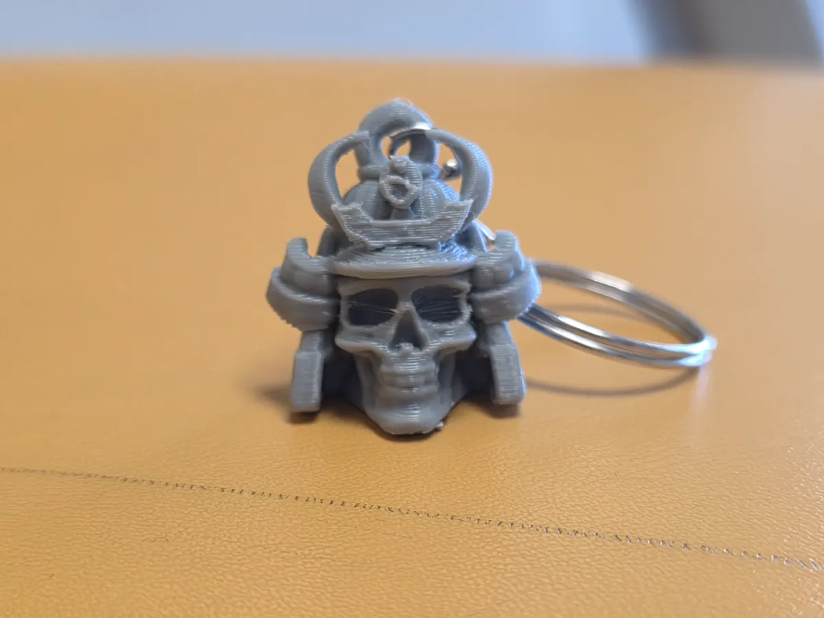 samurai warrior keychain