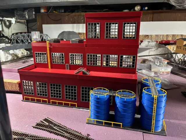 HO Scale Paper Mill, photo 3 of 4 - HO Scale Paper Mill Models, RC & Drones