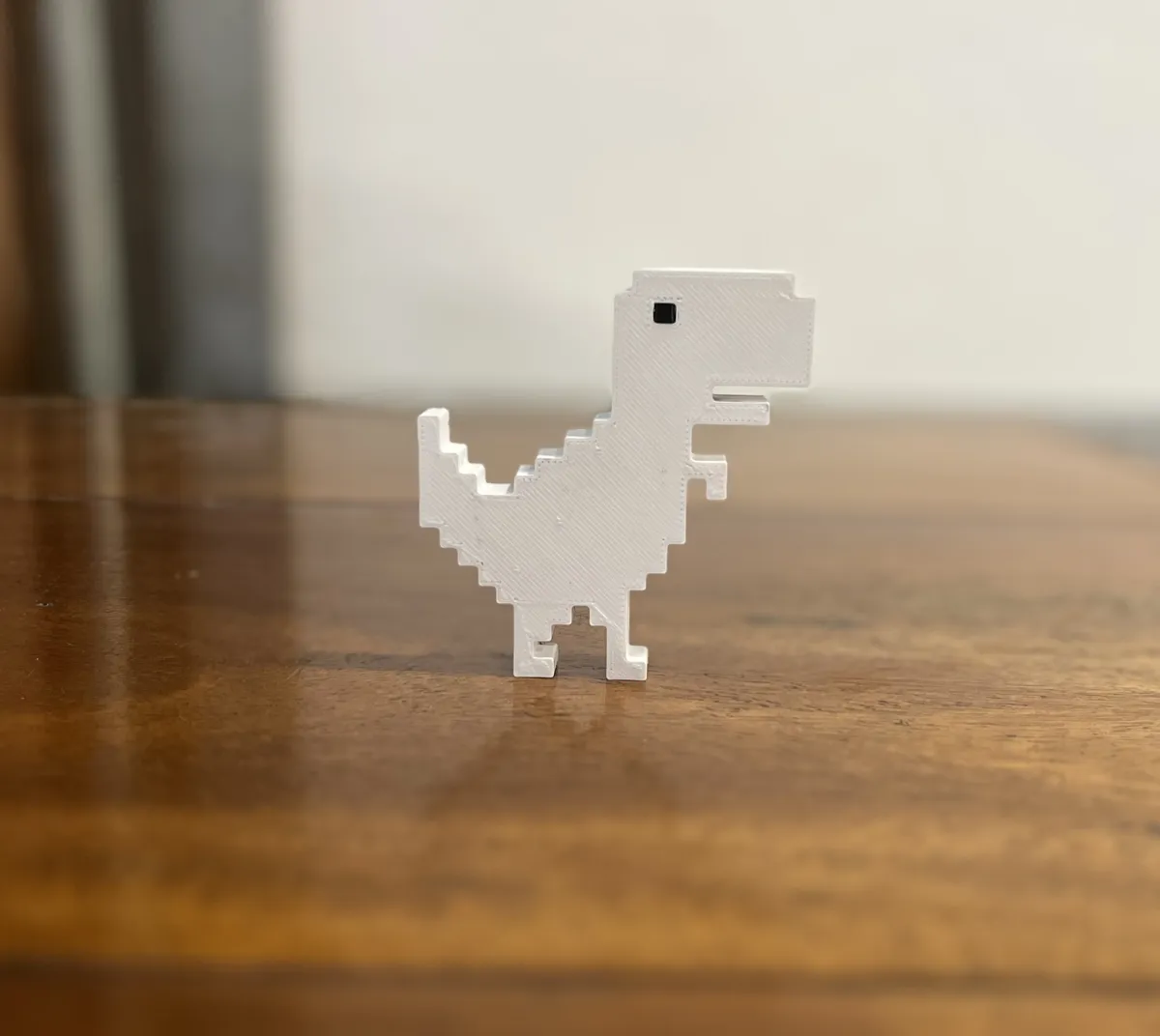 Chrome Dinosaur Desk Decor, photo 4 of 4 - Chrome Dinosaur Desk Decor Desk & Office