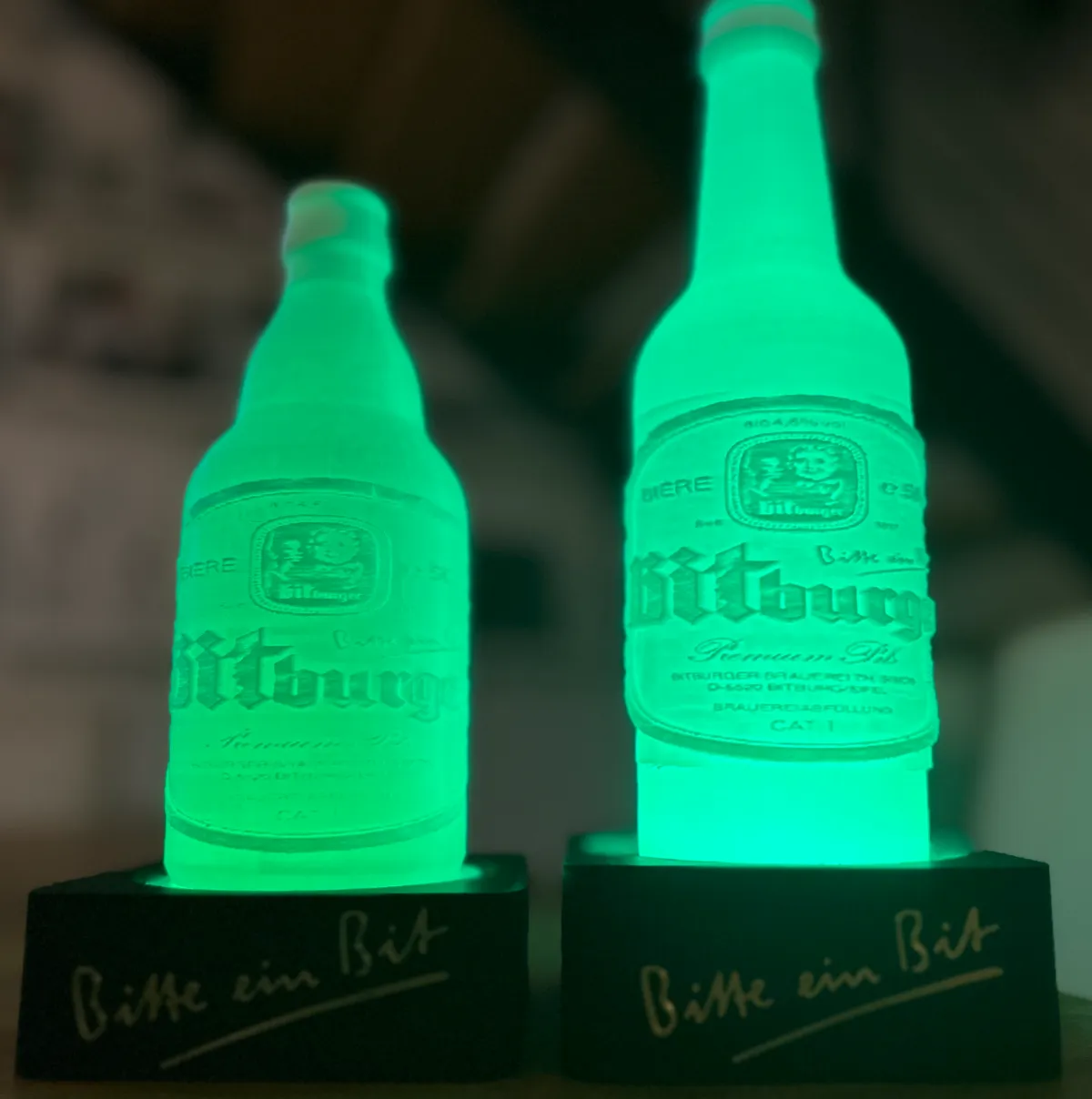 Bitburger lithophane lamp for beer lovers