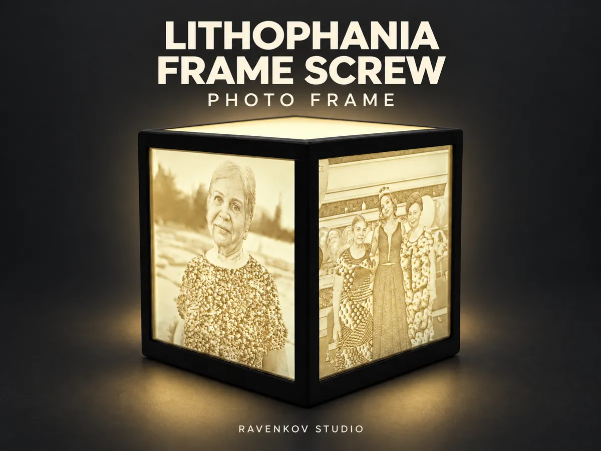 lithophania frame screw - Screws, Clips & Fasteners, in stock