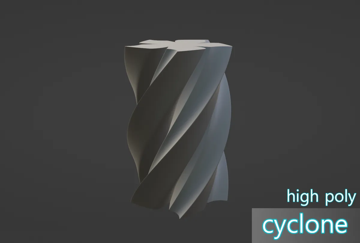Cyclone vase, photo 4 of 4 - Cyclone vase Home Decor Items