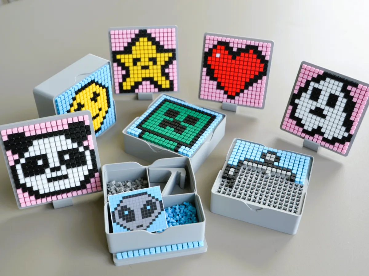 Pocket Pixel Puzzle Box