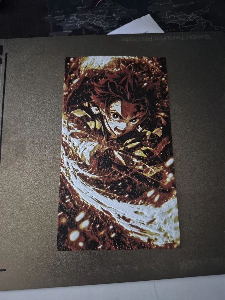Demon Slayer - Hueforge, photo 2 of 2 - Demon Slayer - Hueforge Home Decor Items