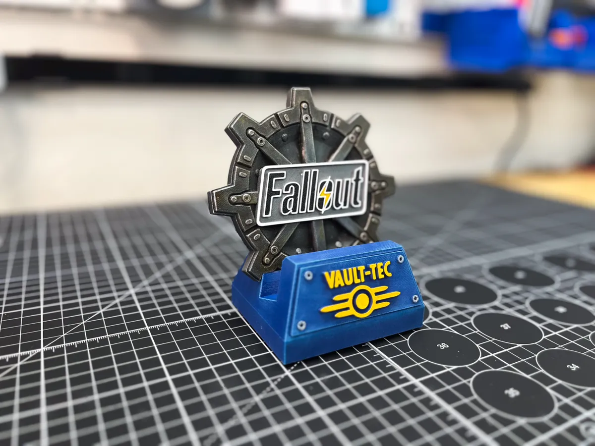 Fallout Vault-Tec Phone Stand, photo 3 of 4 - Fallout Vault-Tec Phone Stand Mobile & Device Accessories
