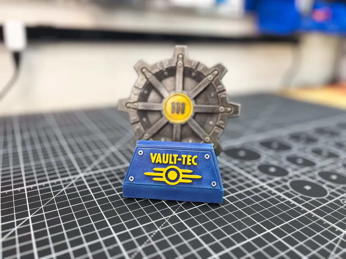 Fallout Vault-Tec Phone Stand, photo 4 of 4 - Fallout Vault-Tec Phone Stand Mobile & Device Accessories