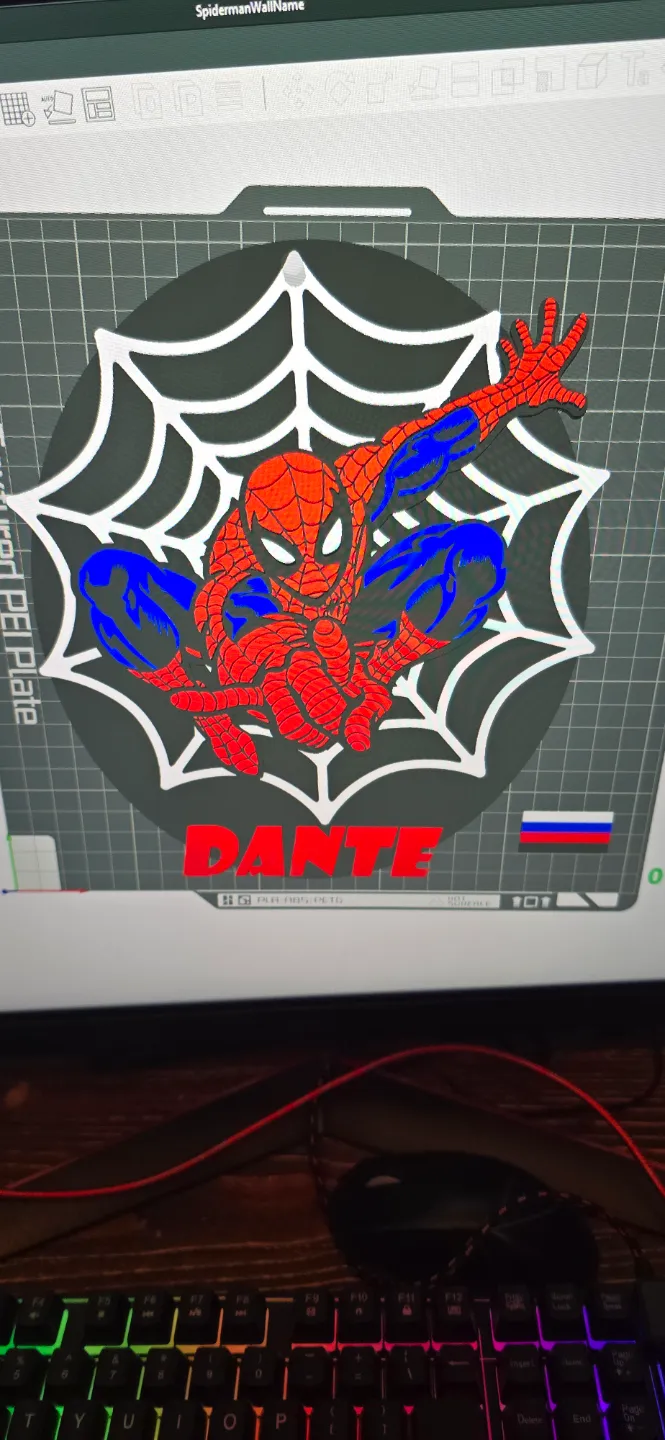Spider Man Wall Art, photo 2 of 3 - Spider Man Wall Art Art